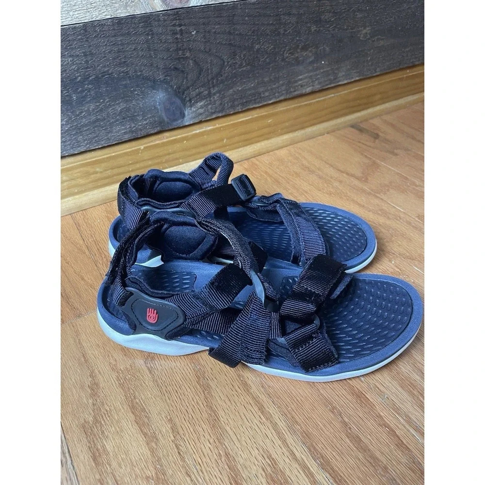 Teva Men's Navy Adjustable Strap Hiking Water Shoes Sandals Size 10 Outdoor